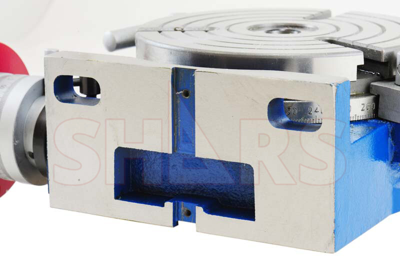 Shars 6'' High Quality Horizontal Vertical Rotary Table + Cert. New R}