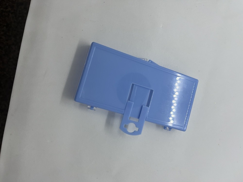 432 Small Plastic Display Boxes Hanging Blue