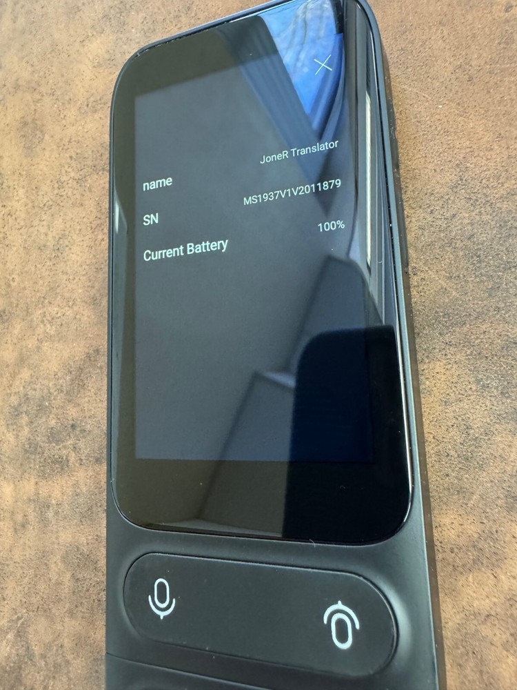 JoneR pocket translator