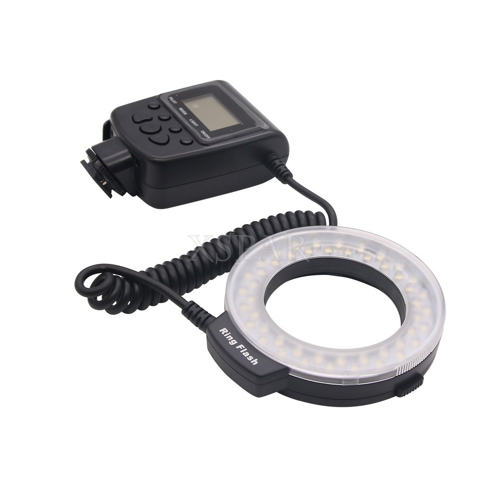 Macro LED Ring Flash Light Speedlight Speedlite for Canon Nikon Sony Panasonic-