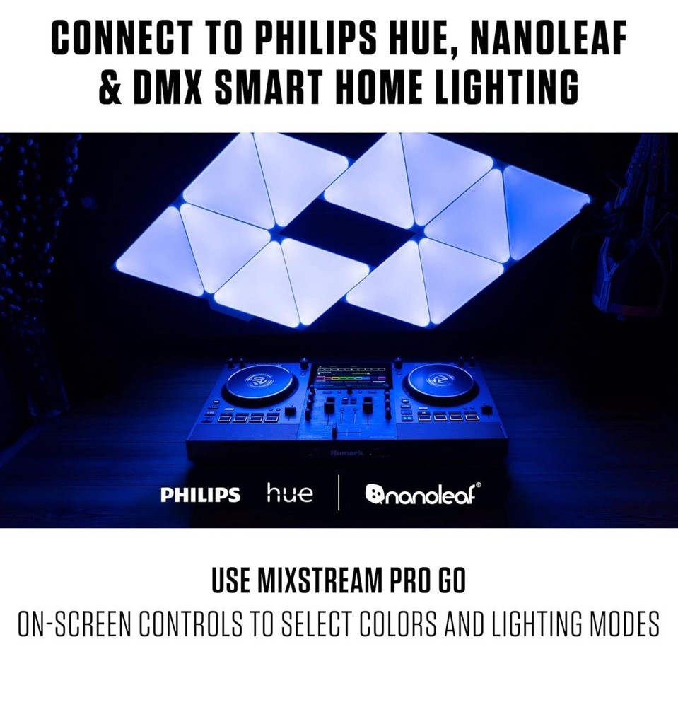 NEW Numark Pro Go: Fully Portable Battery-Powered DJ Controller, built-in stems