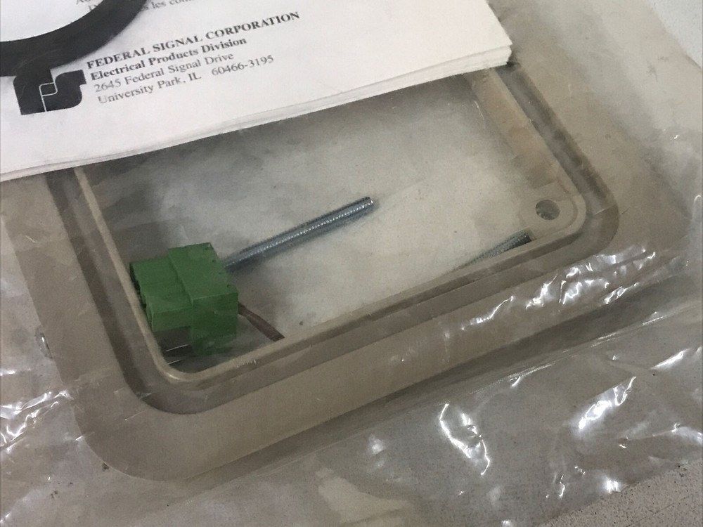 Federal Signal SST-MV Selectable Sirentone Multi Volt Installation Mounting Kit