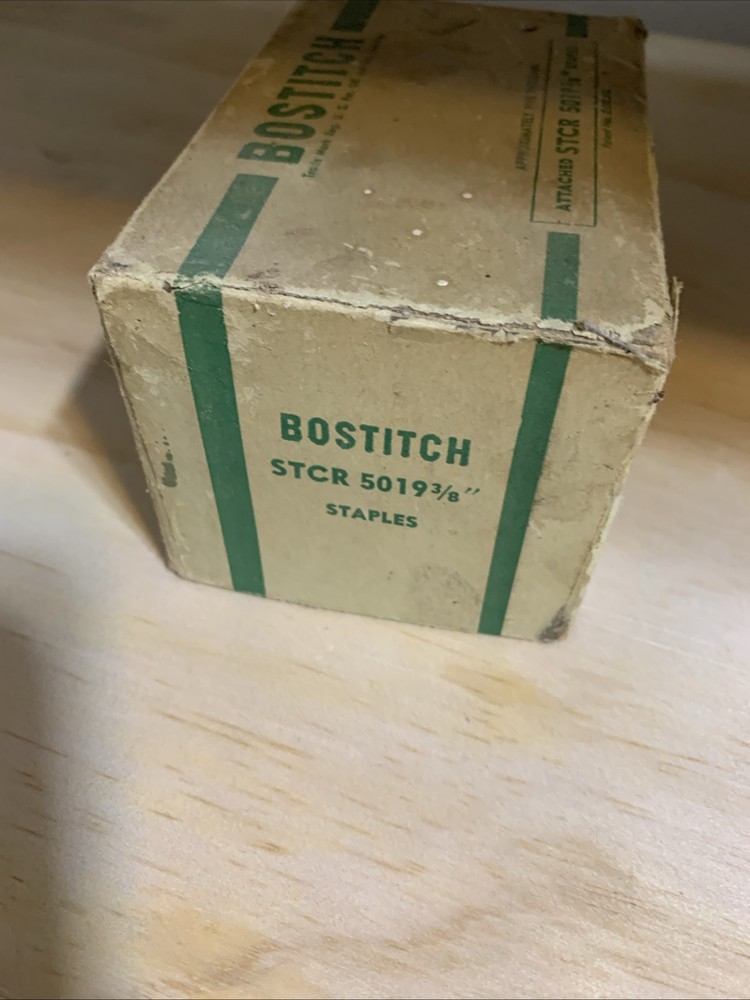 Open Box Bostitch Staples STCR 5019 3/8"