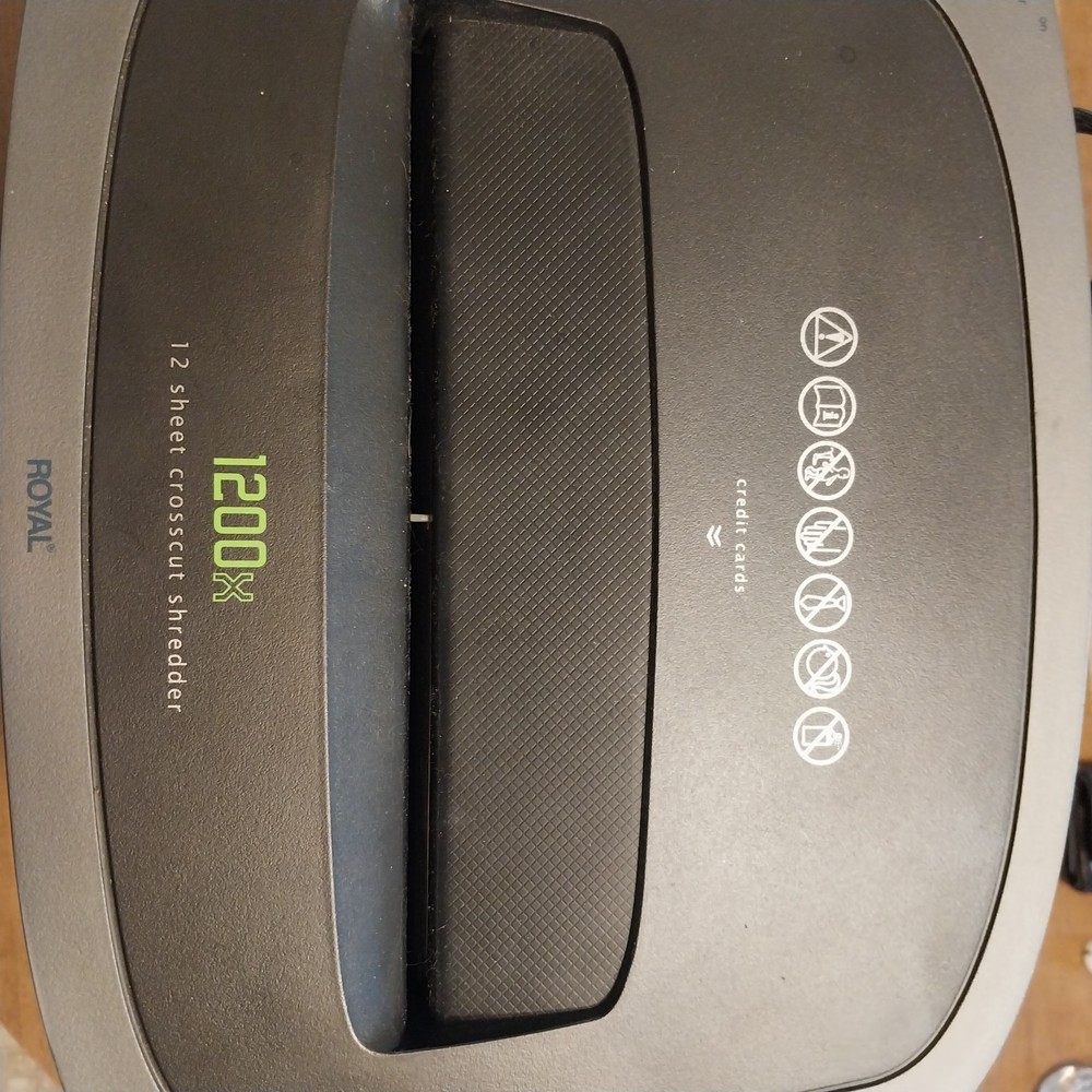 Royal 1200x Sheet Crosscut Shredder