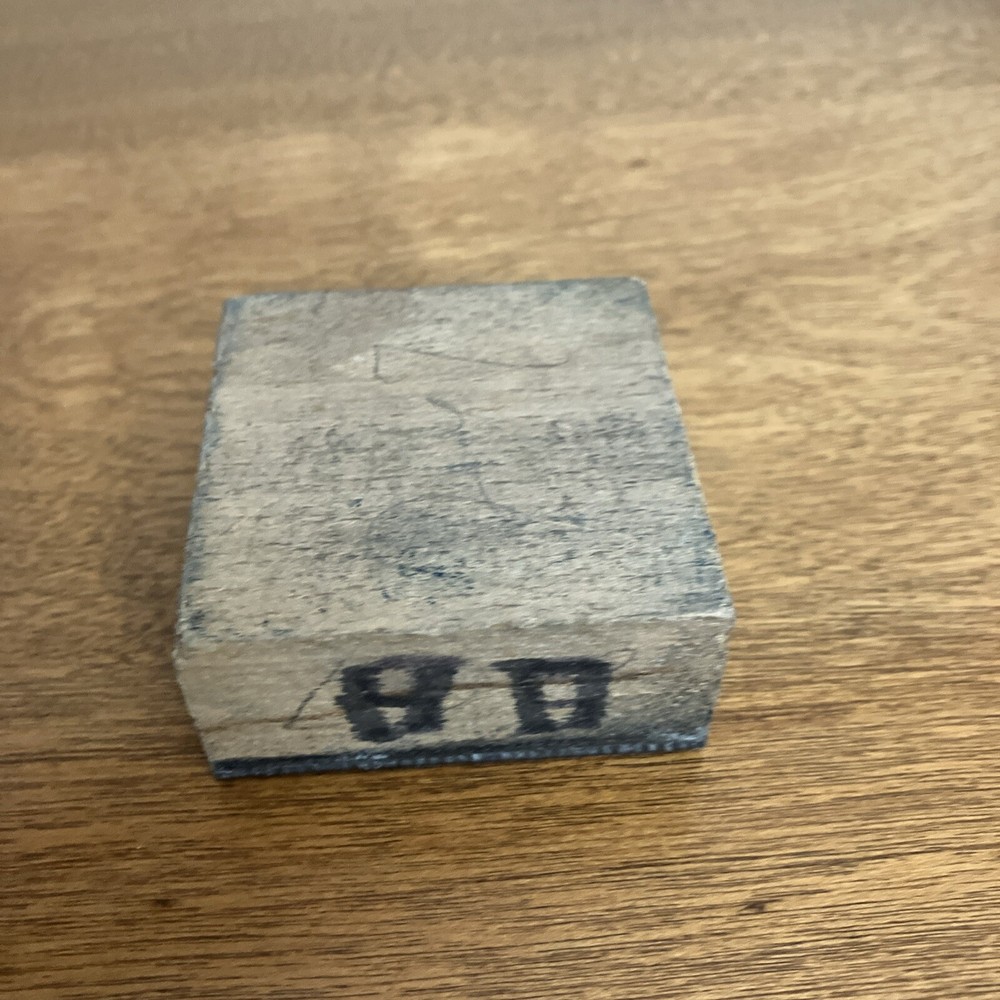 Vintage Printing Letterpress Printers Block Copper
