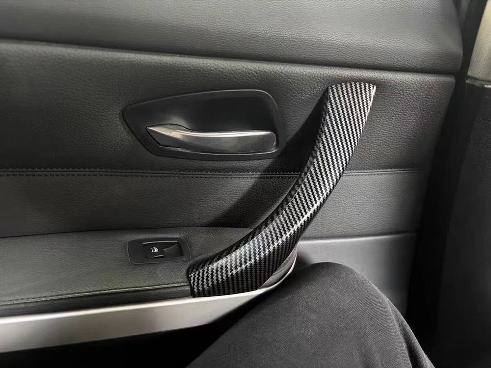 6PCS Inner Door Handle Inside Cover Protect Case For BMW E90 E91 E92 325i 328i