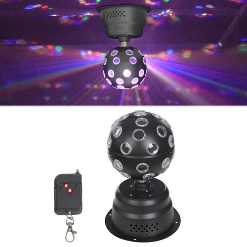 LED Stage Light Lighting Effects Stage Corded Electric Rotating Lamp & Remote