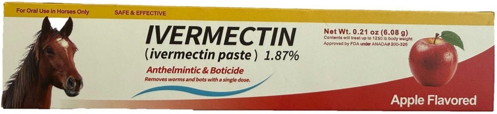 Paste for Horse Use Only, 1 Pack