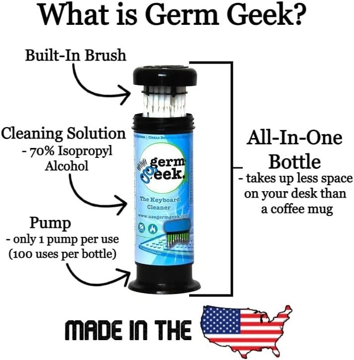 Keyboard & Electronics Cleaning Kit | Patented Precision Brush | Multi-Purpos...