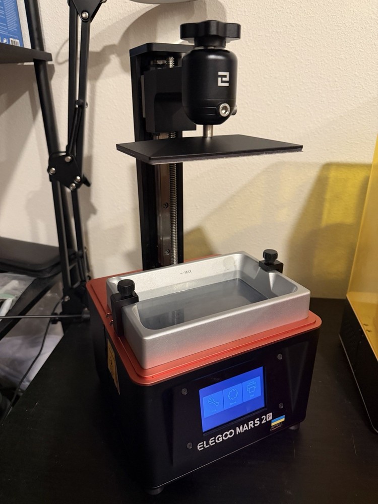 ELEGOO Mars 2 Pro LCD 3D Printer Touchscreen USB Mercury Plus Wash Cure Station