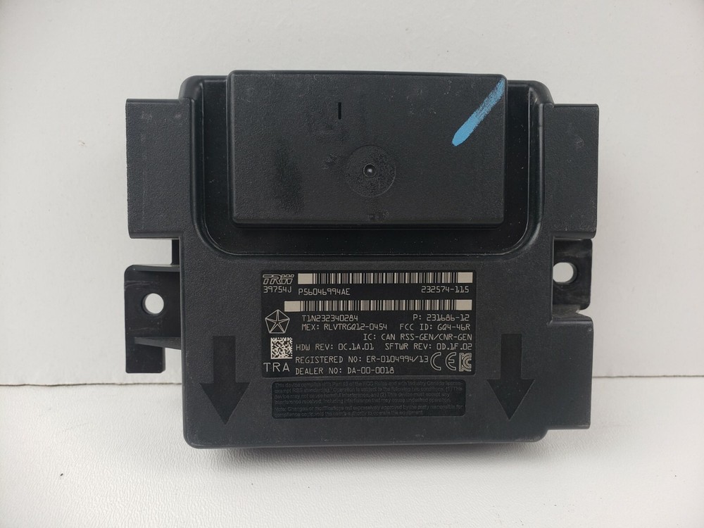 FACTORY OEM USED POWER LIFT GATE KEYLESS ENTRY MODULE 2014-2015 CHEROKEE