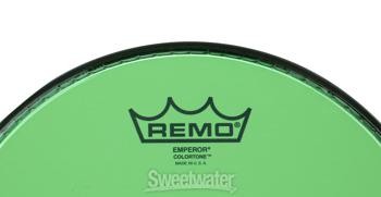 Remo Emperor Colortone Drumhead - 10" - Green