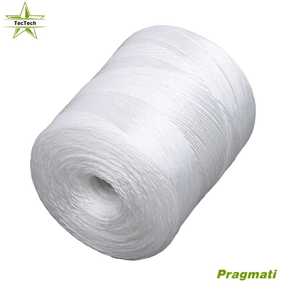 6300 Feet 156lbs Tensile Strength Polypropylene Tying Twine for Pulling, Loading