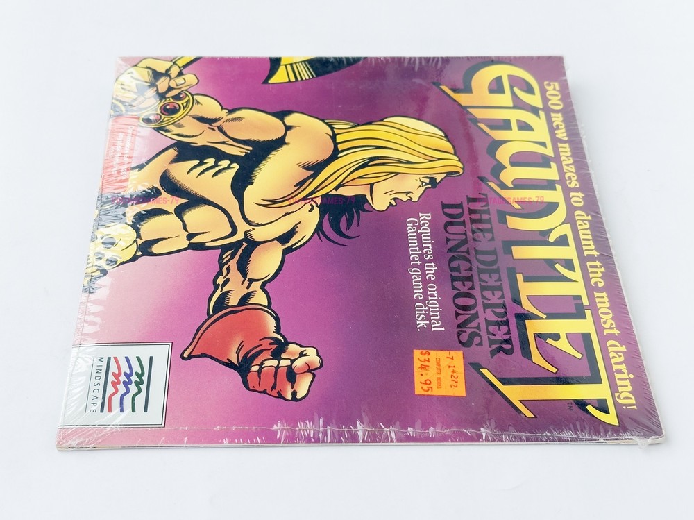 Gauntlet: The Deeper Dungeons - Mindscape - 1987 / Commodore 64/128 - Sealed