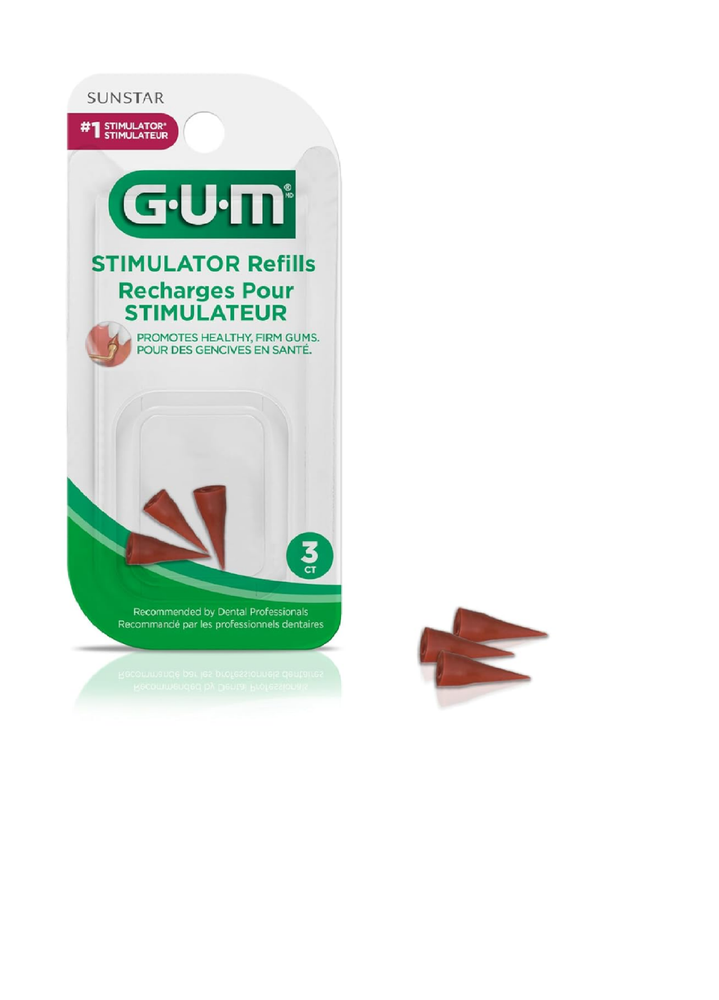 Stimulator Refills - 3 Rubber Tips Included - Compatible with the Stimulator Pe