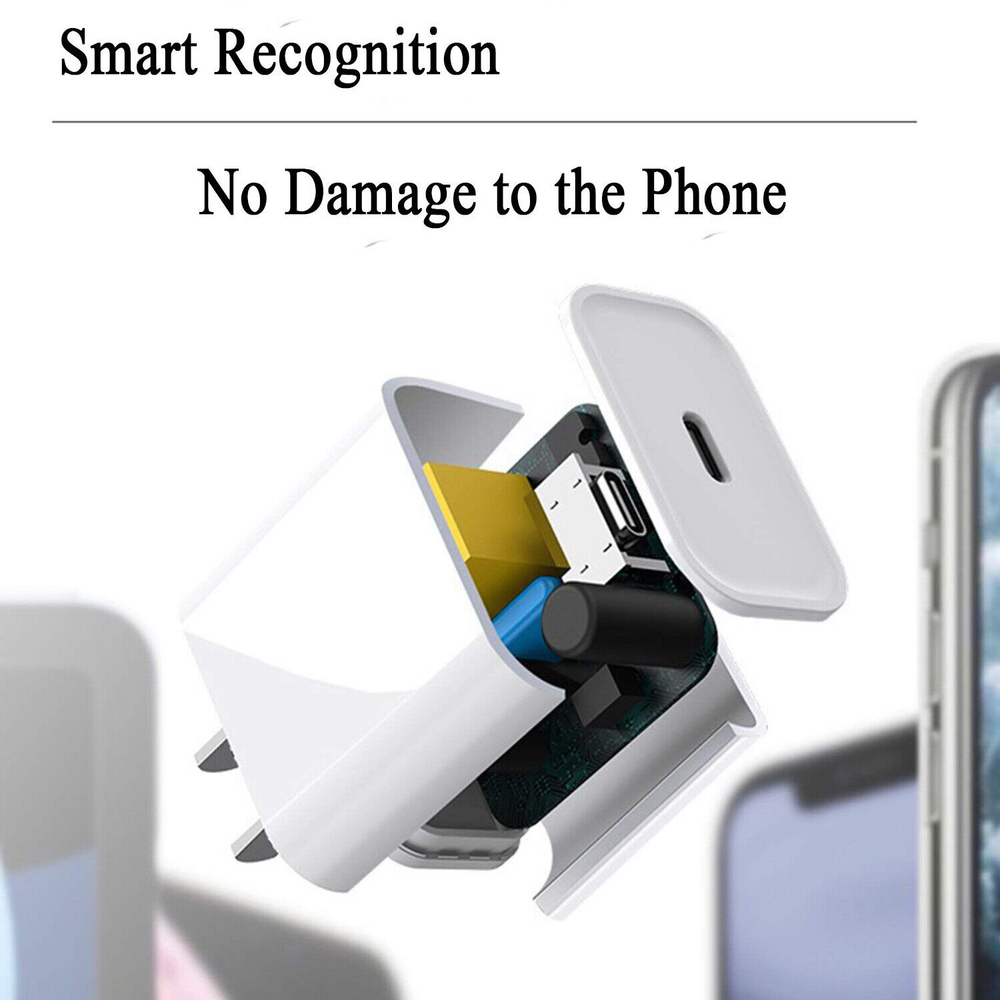 Lot 20W USB Type C Power Adapter Fast Charger Cube Block For iPhone iPad Android