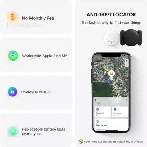 GPS Tracker for Vehicles, Real Time Car Tracking Device, Mini Hidden for iPhone