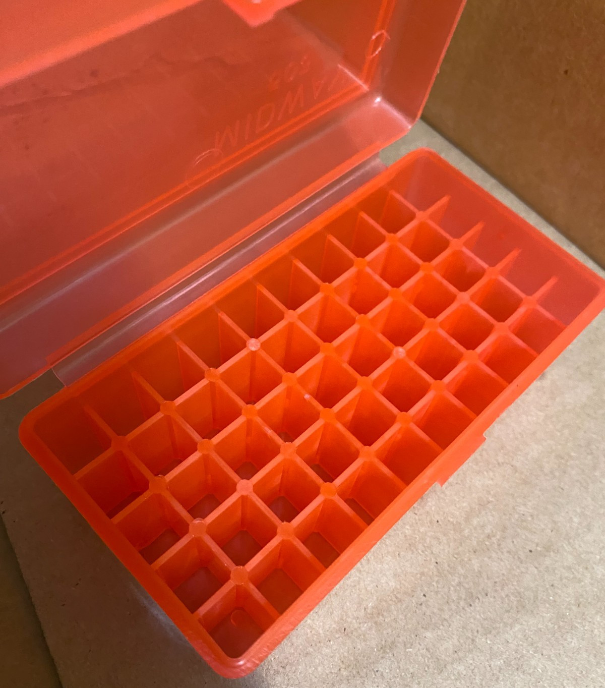 MIDWAY #503 Ammo Box, 50 Rounds Red Lot of 10 NEW