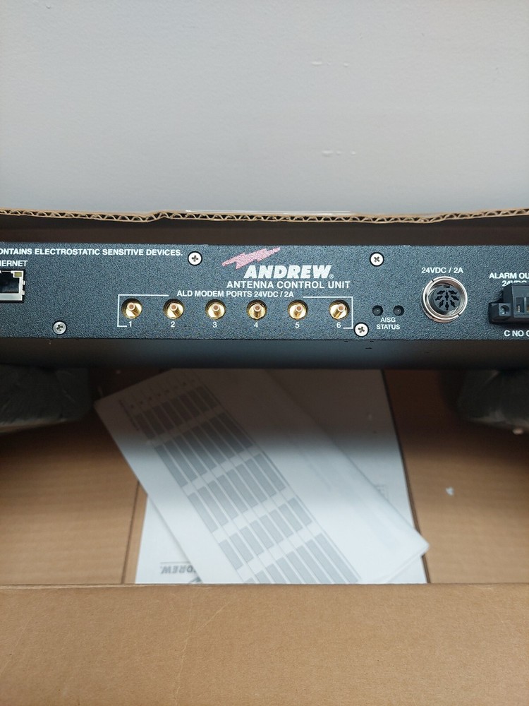 NEW COMMSCOPE ANDREW ATC300-1000 RACKMOUNT TELETILT CONTROLLER Interface Setup
