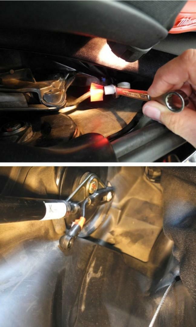 Porsche 986 987 Boxster Convertible Soft Top Push Rod Ball Joint OEM Repair Kit