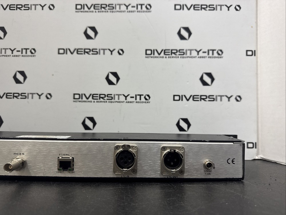 Evertz 1U 1201DD led digital clock