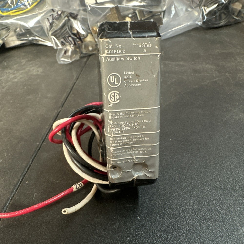 SIEMENS AUX SWITCH (USED) A01FD62