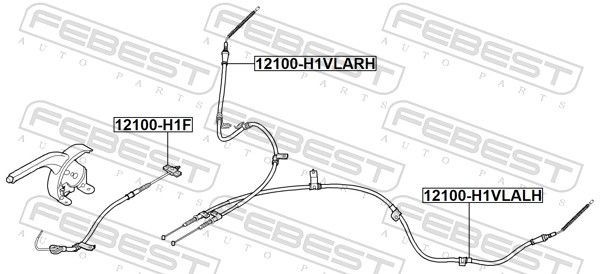 Cable Pull, parking brake