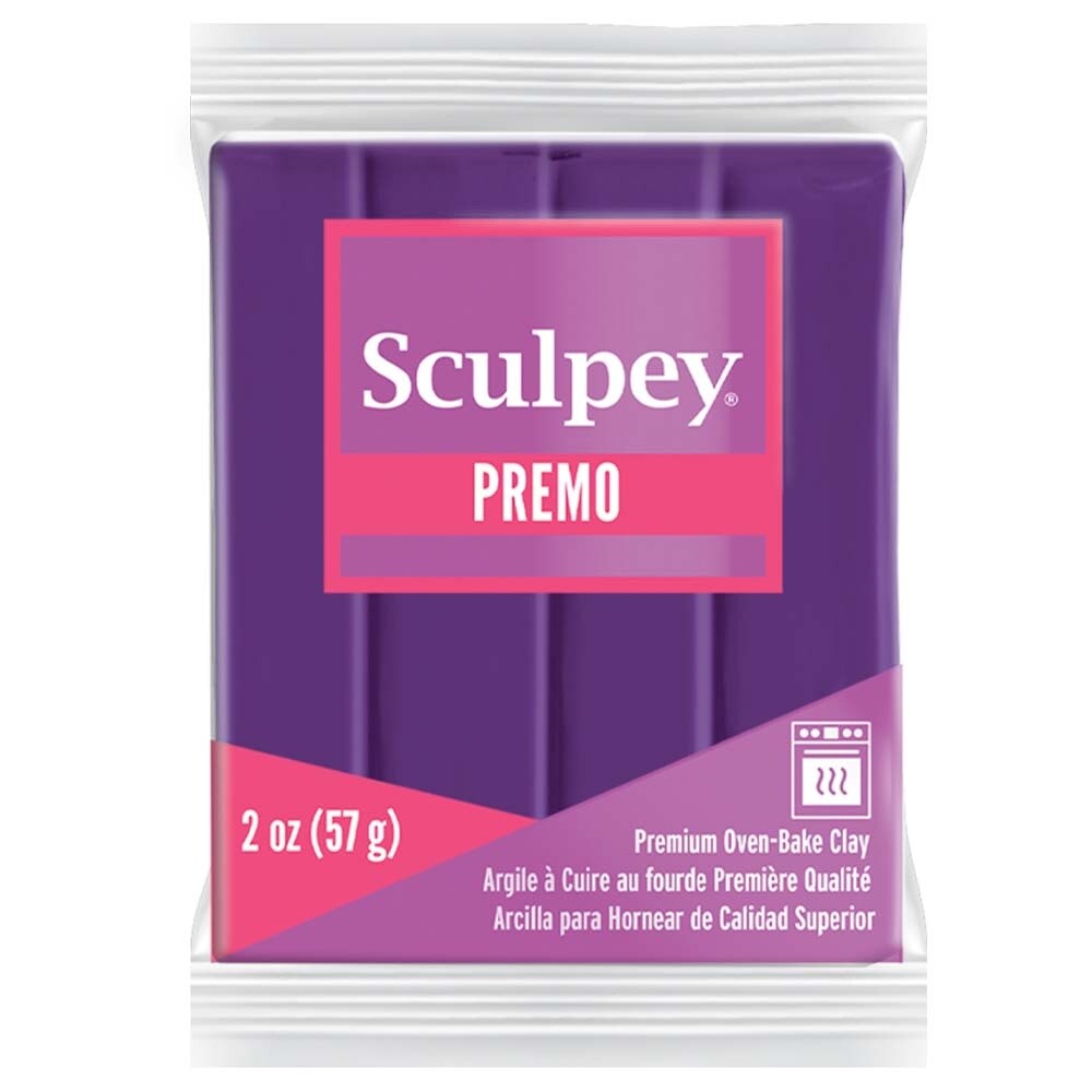 Premo Sculpey Polymer Clay 2oz Purple