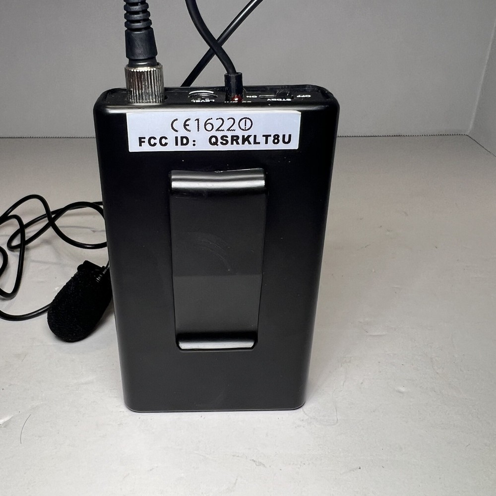 Audio2000’s Wireless Microphone and Lavalier Microphone Preowned Working