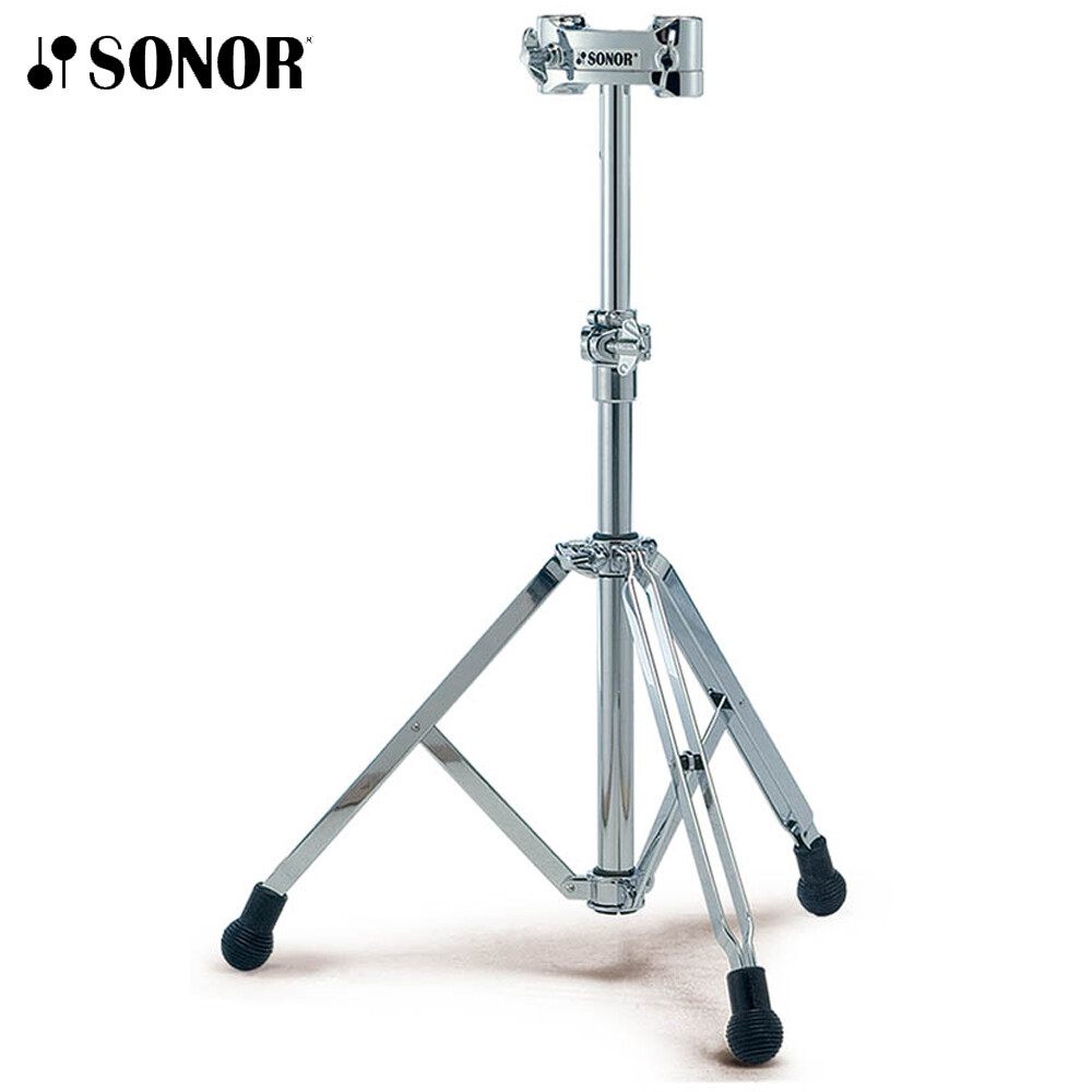 Sonor Basic Arm System: Double Stand Base, Accepts Two 3/4" Posts BA19-BDS-MC