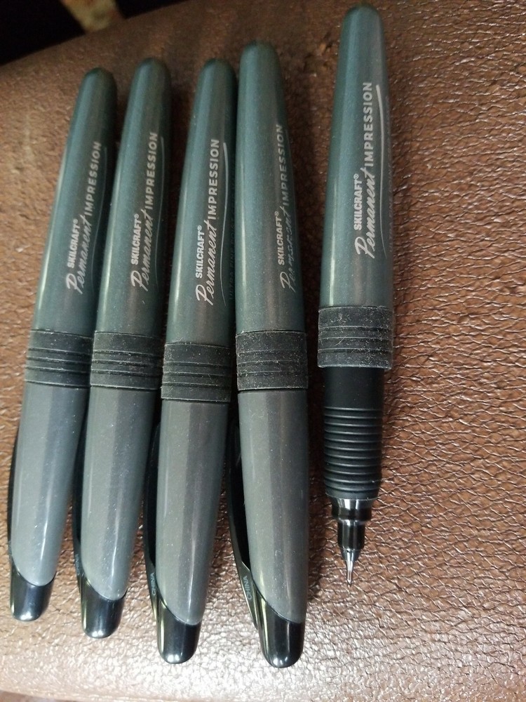 Skilcraft Perminant Impression Pens 5 for $25