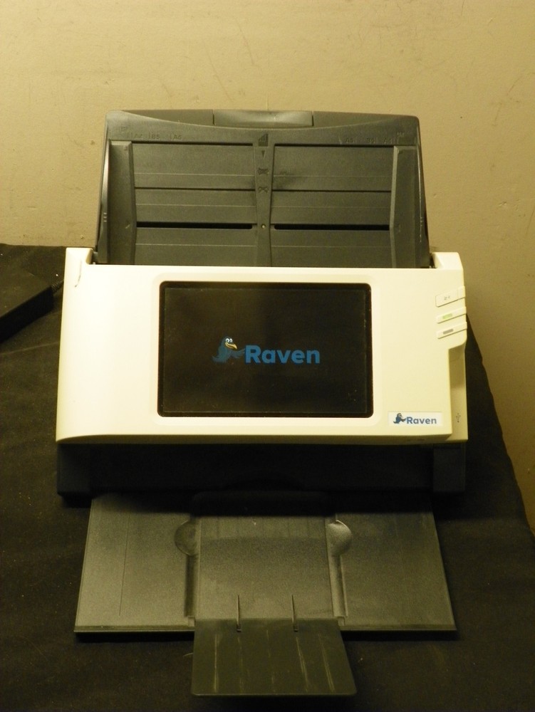 Raven Scanner Original Gen 1 Touchscreen Document Scanner - Powers Up & Untested