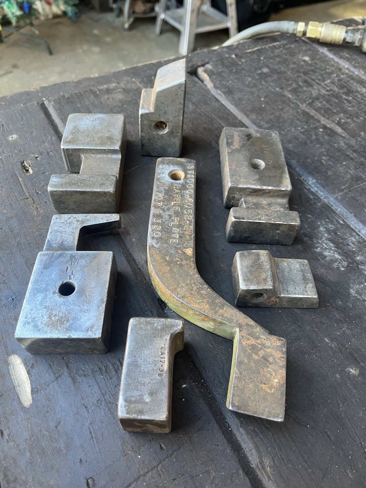 Group Of ST100 Aircraft Bucking Bars Etc