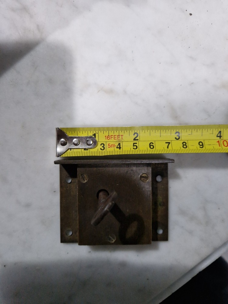 Vintage Working Lock With Key