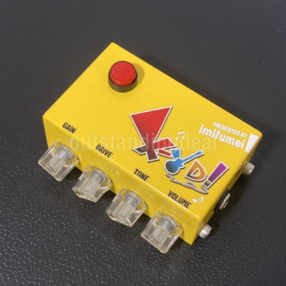 XYD Audio Overdrive Effector UI DRIVER Single Overload Distortion Effector os67