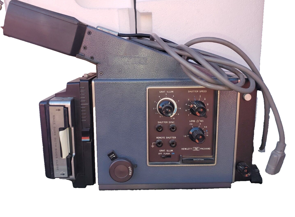 Hewlett Packard 197A Oscilloscope Camera