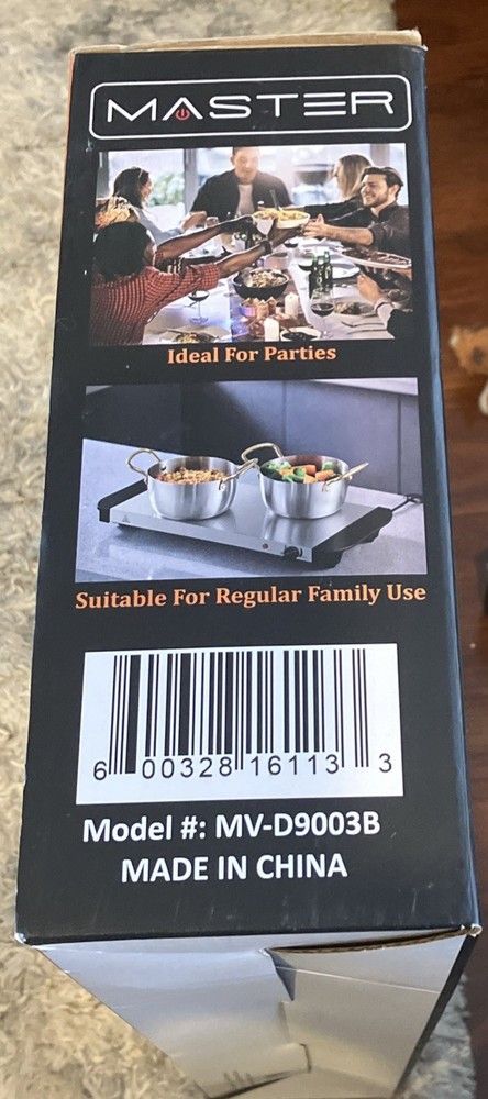 Master Warmer Buffet Tray