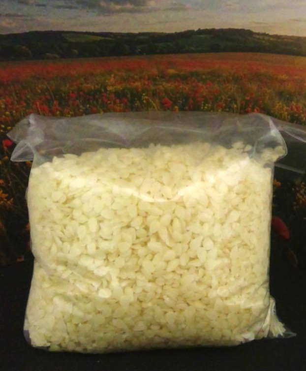 White Beeswax Pastilles Beads 100% Pure & Organic 16 oz. (1 pound) or 4oz