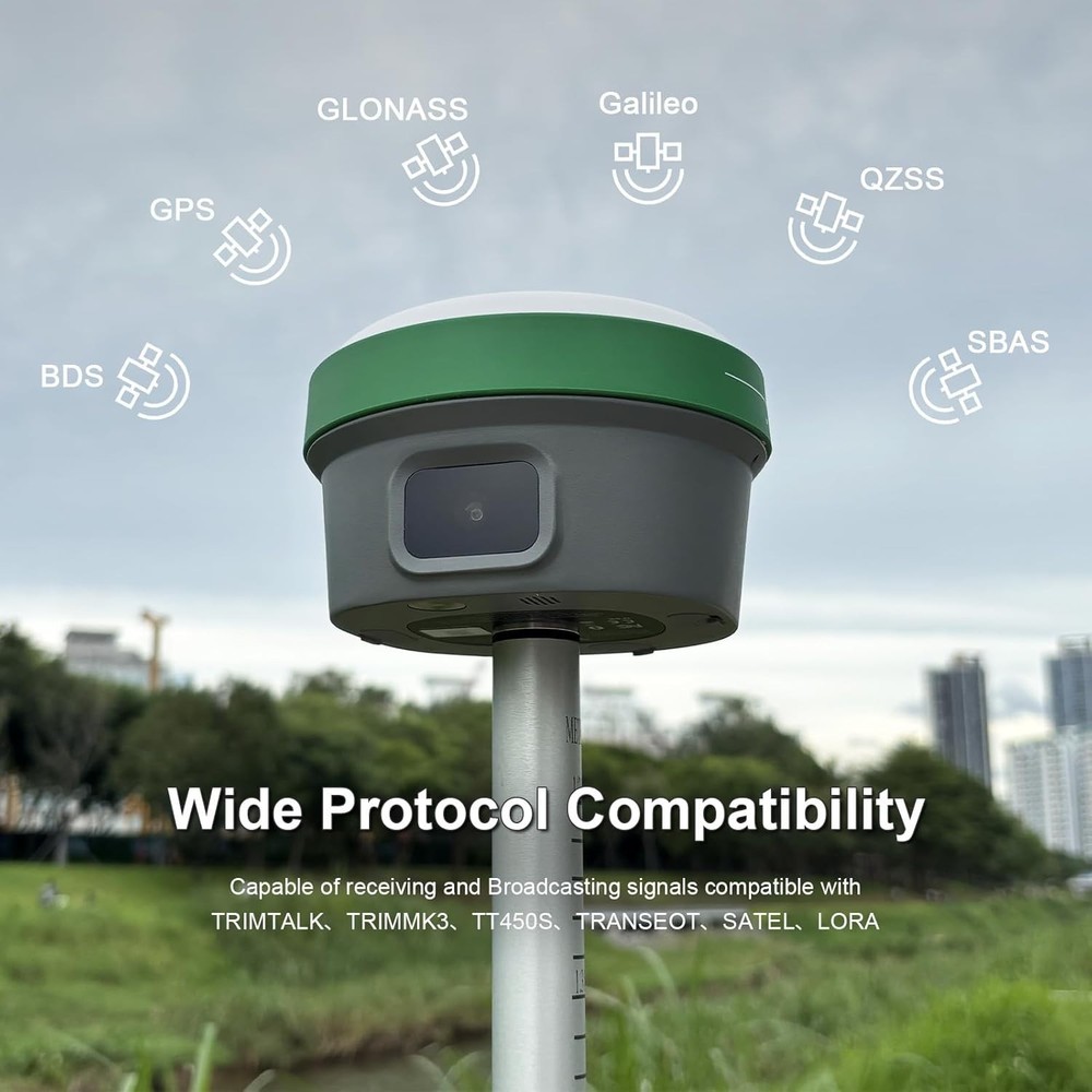 SMA60AR & SMA20Pro Base RTKGNSS OLEDScreen Display Photogrammetry VisualStakeout