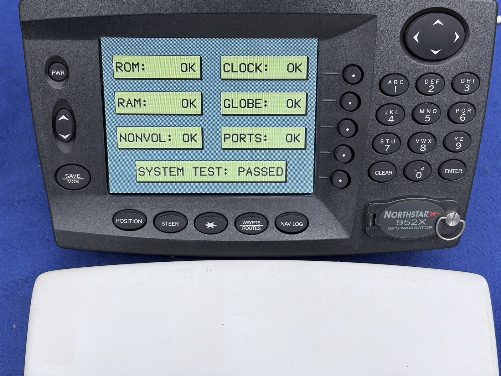 Northstar 952x GPS WAAS Chartplotter Display W/ Cover - Fully Tested & Working