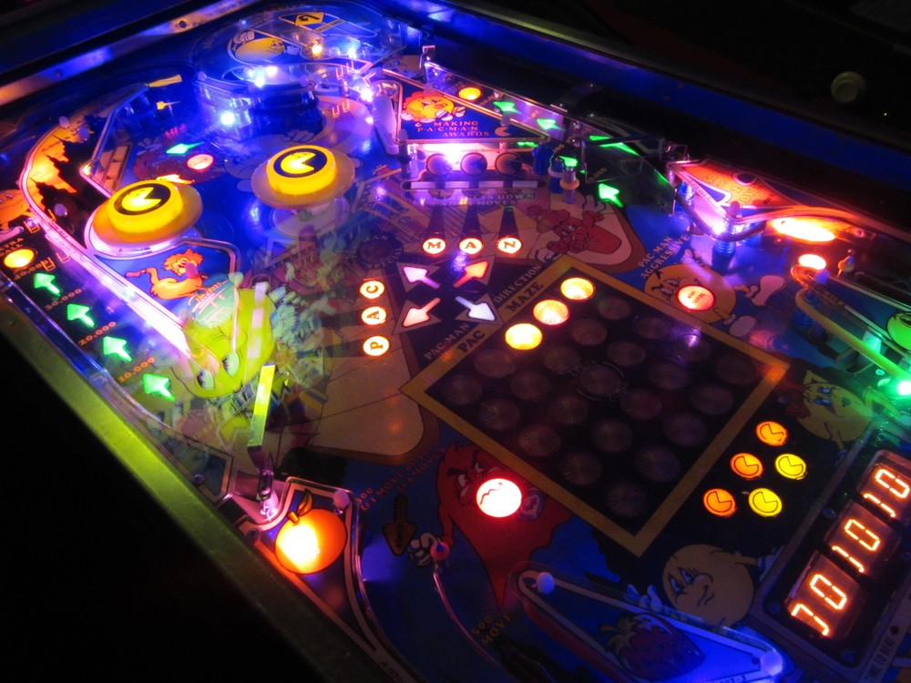 PacMan - NON GHOSTING Lighting Kit custom SUPER BRIGHT PINBALL LED KIT