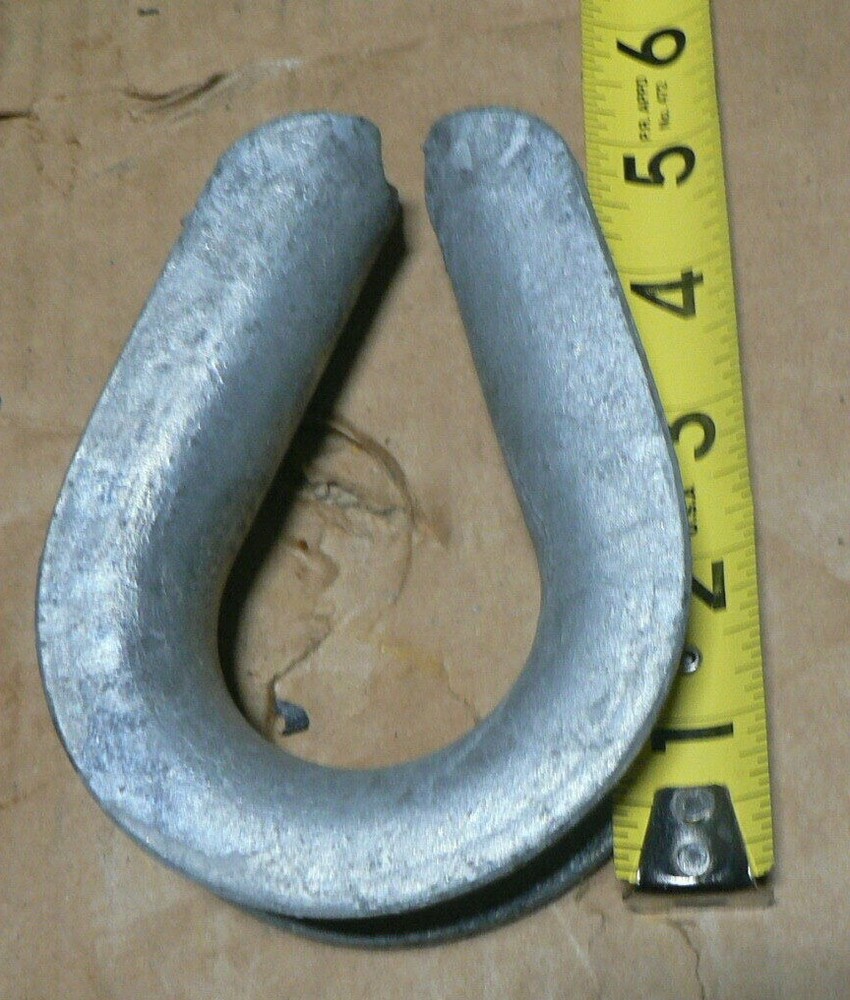 3/4" HEAVY DUTY Wire Rope Thimble GALVANIZED