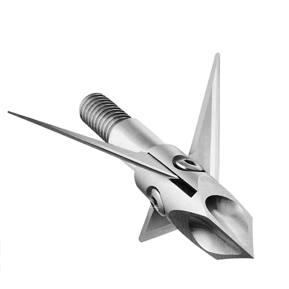 Arrow Tips Broadhead 100grain 3blade Archery Hunting Compound Bow Crossbow