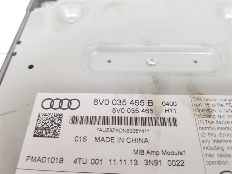 2014 AUDI A3 SPEAKER AMPLIFIER 8V0035465B