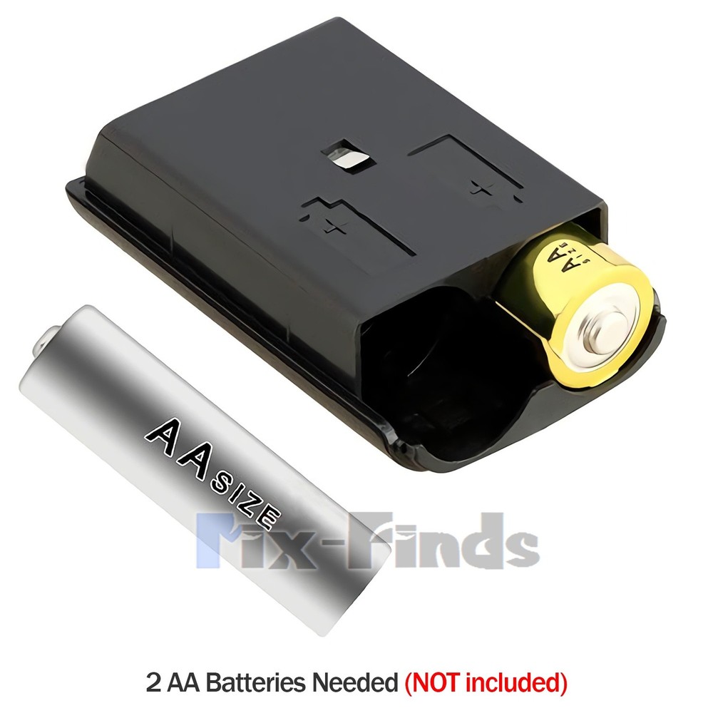 10 Packs AA Battery Back Cover Case Shell Pack For Xbox 360 Wireless Controller