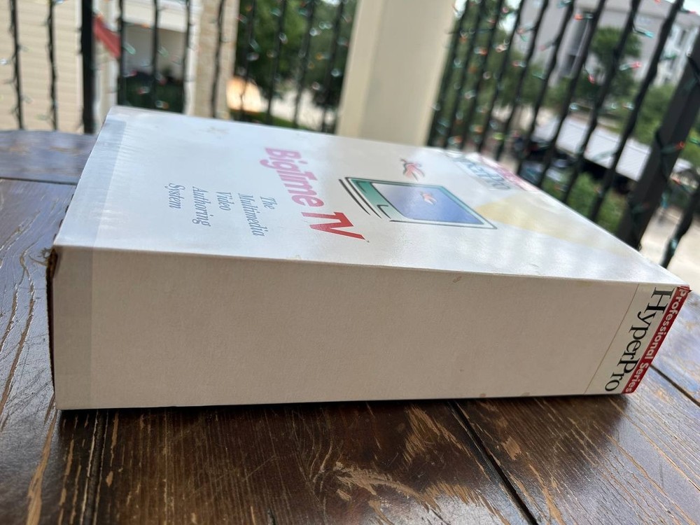 Vintage HyperPro BigTime TV. Multimedia Video Authoring System