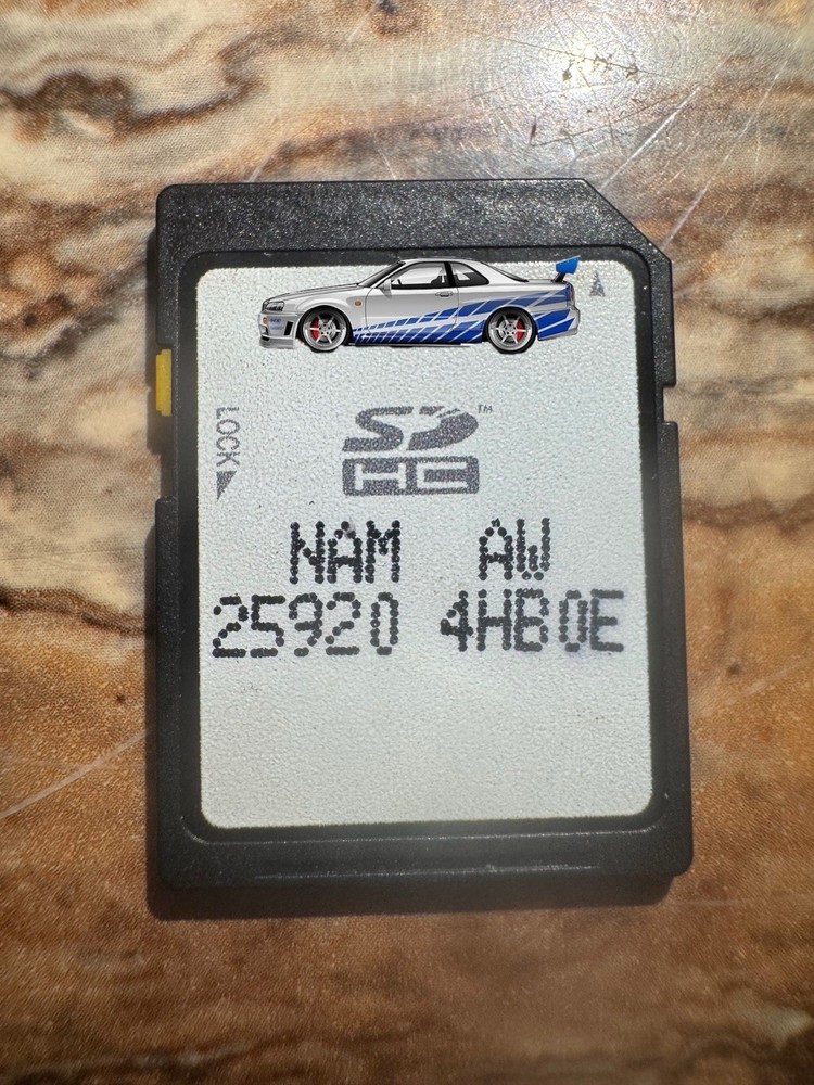25920-4HB0E Navigation SD Card OEM