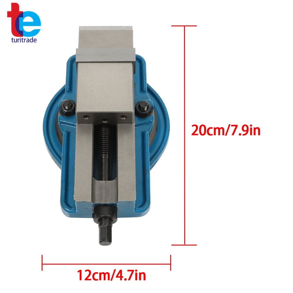 2" Precision Mill Vise 360 Degree Swiveling Base Replacement Machine Vise