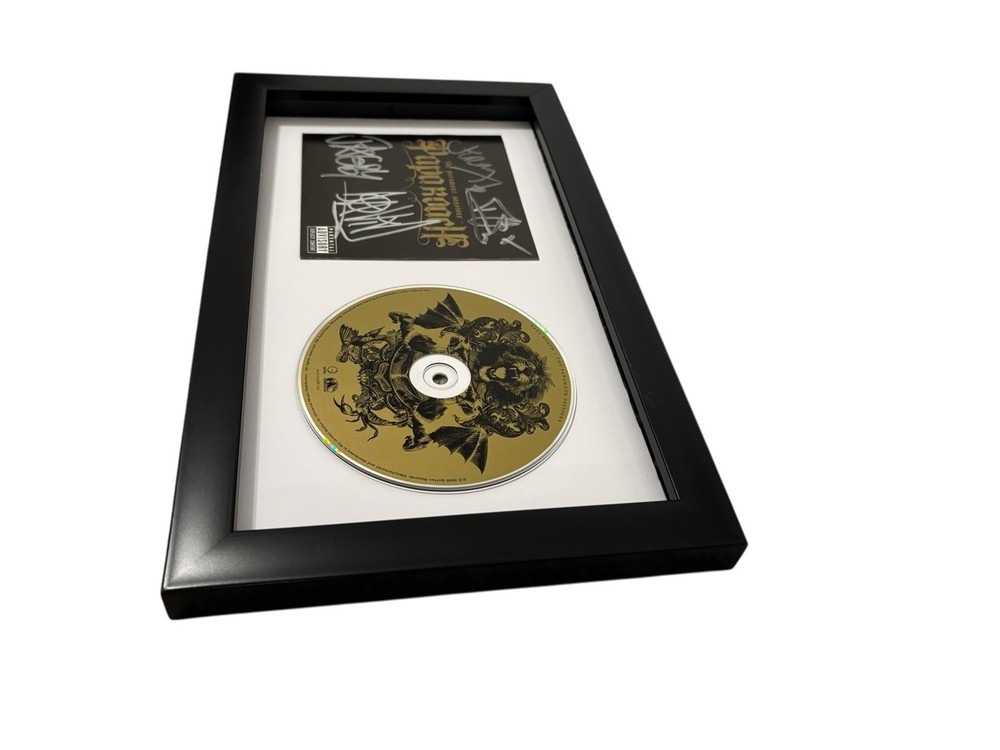 PAPA ROACH SIGNED AUTOGRAPH x4 PARAMOUR SESSIONS FRAMED & MATTED CD JACOBY +3