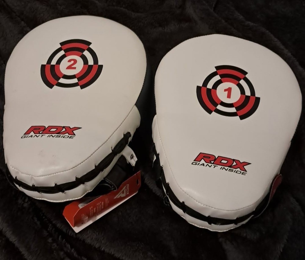 RDX Focus Boxing Punching Target Leather Pad Mitts